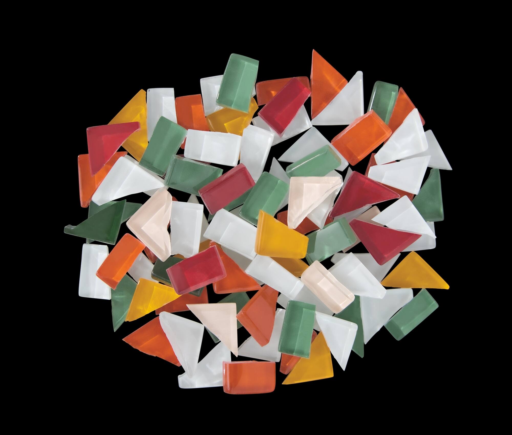 10" x 10" Orange Mosaic Tray Kit by Make Market®